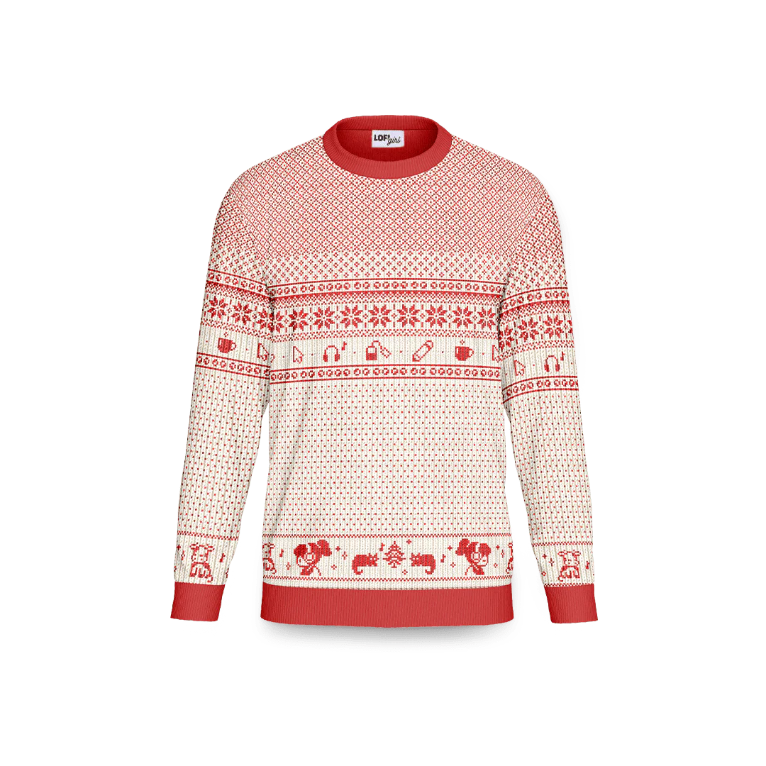 Christmas Lofi Girl - Sweatshirt
